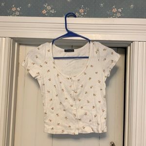 Brandy Melville Zelly floral top